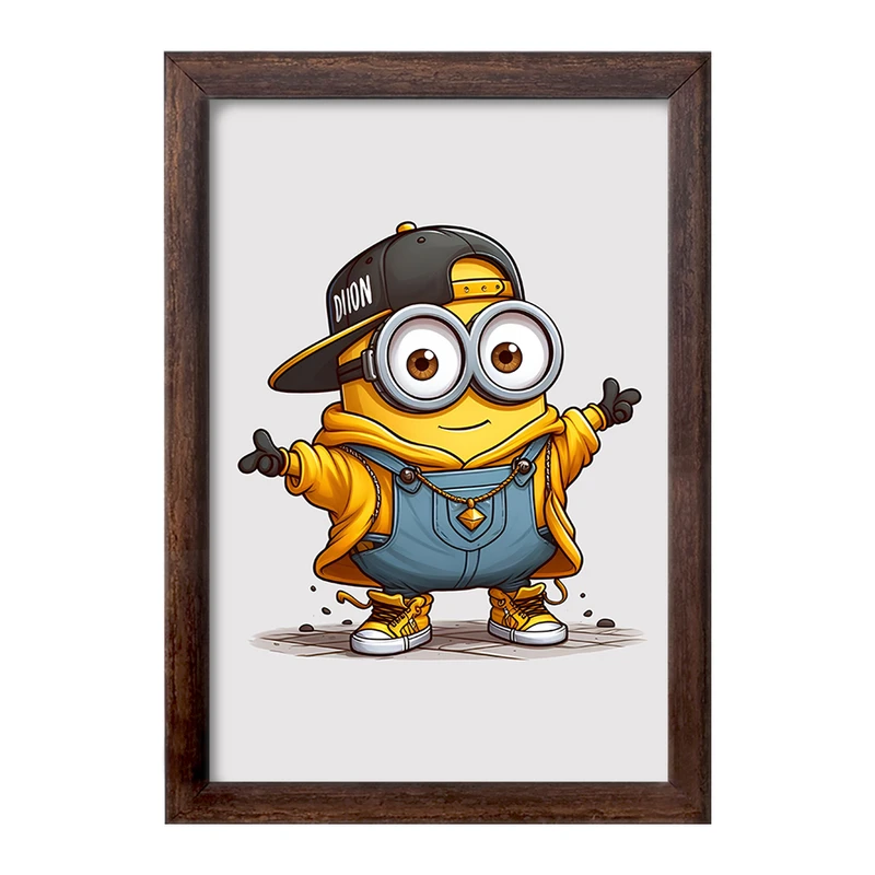 تابلو خندالو طرح مینیون‌ها (Minions) کد F3629