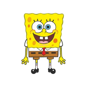 استیکر کودک مدل چوبی طرح باب اسفنجی کد 001