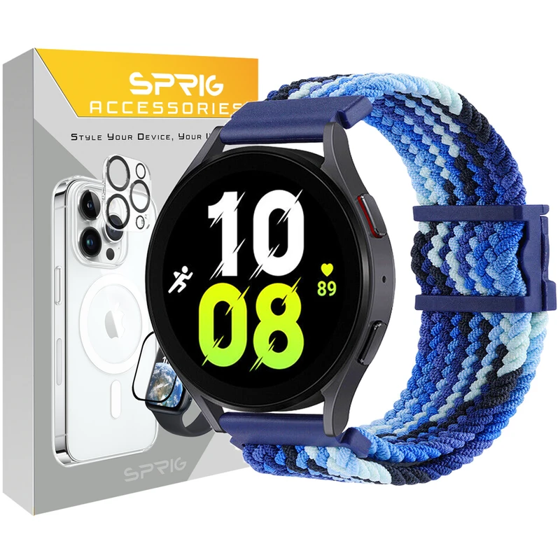 بند اسپریگ مدل Magnetic Braided مناسب برای ساعت هوشمند میبرو Lite