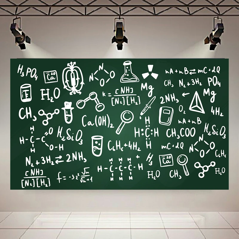 پوستر بک لایت طرح شیمی مدل فرمول کد AR31261