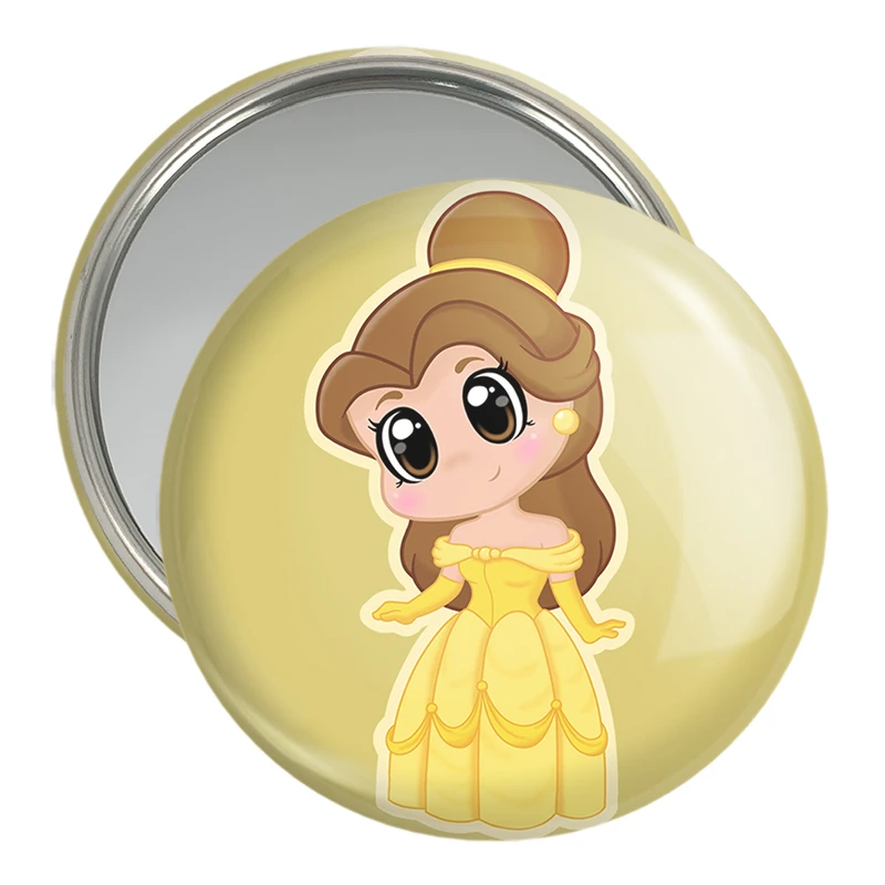 آینه جیبی خندالو مدل انیمیشن دیو  و دلبر Beauty And The Beast  کد 1781