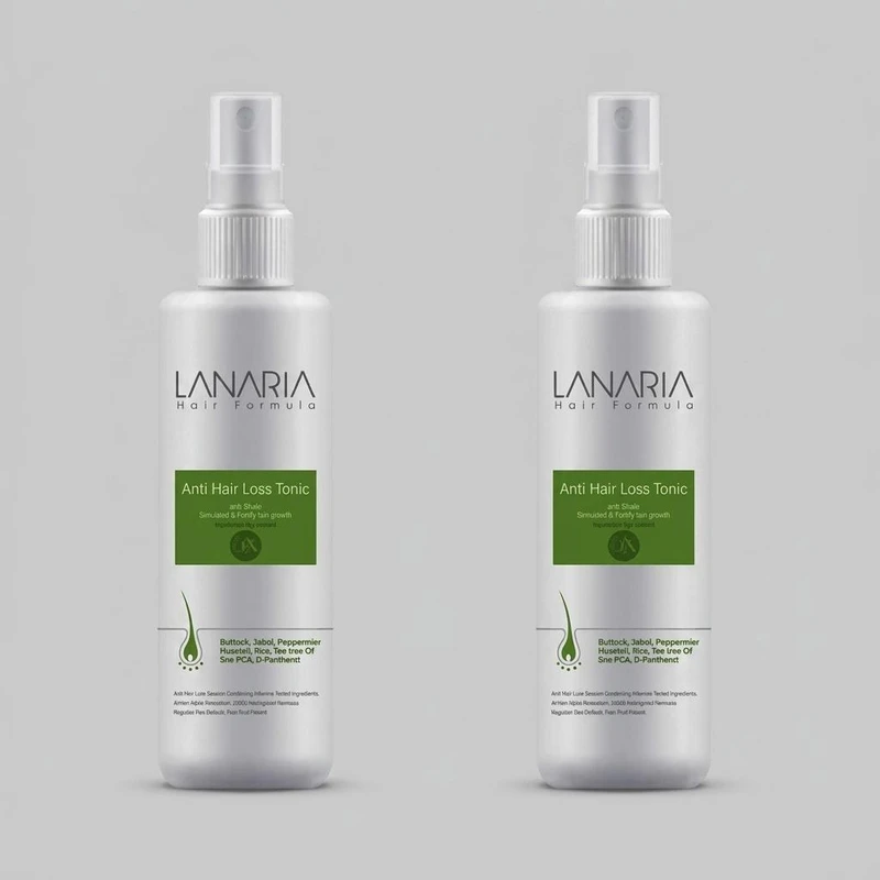 تونیک مو لاناریا مدل Anti Hair Loss حجم 120 میلی لیتر بسته 2 عددی