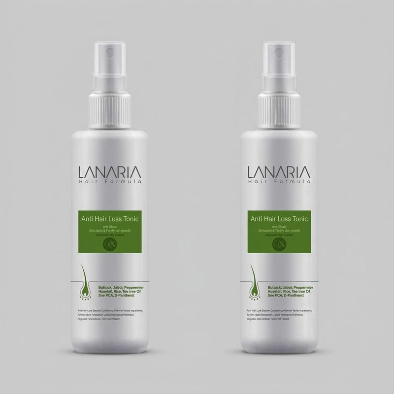 تونیک مو لاناریا مدل Anti Hair Loss حجم 120 میلی لیتر بسته 2 عددی