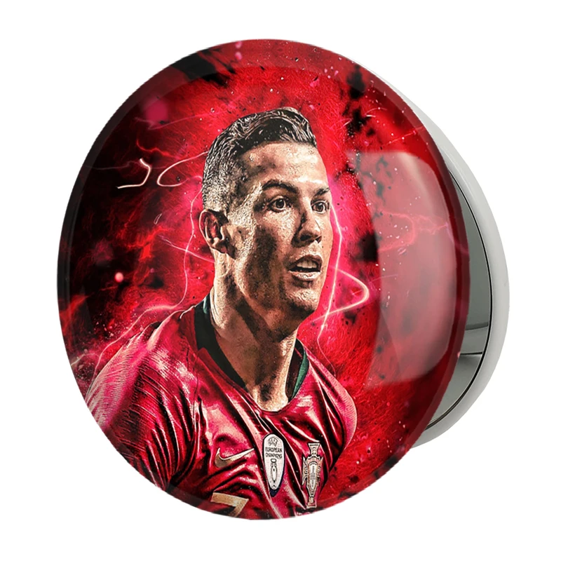 آینه جیبی خندالو طرح کریستیانو رونالدو مدل تاشو کد 13920 