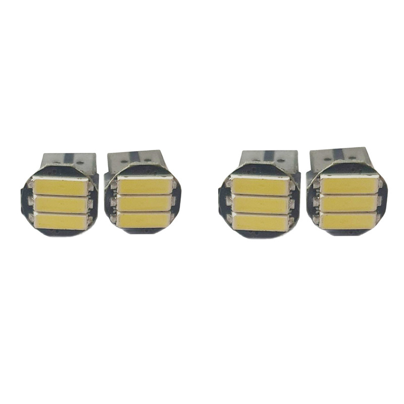 لامپ خودرو مدل SMD T10 مجموعه 4 عددی 