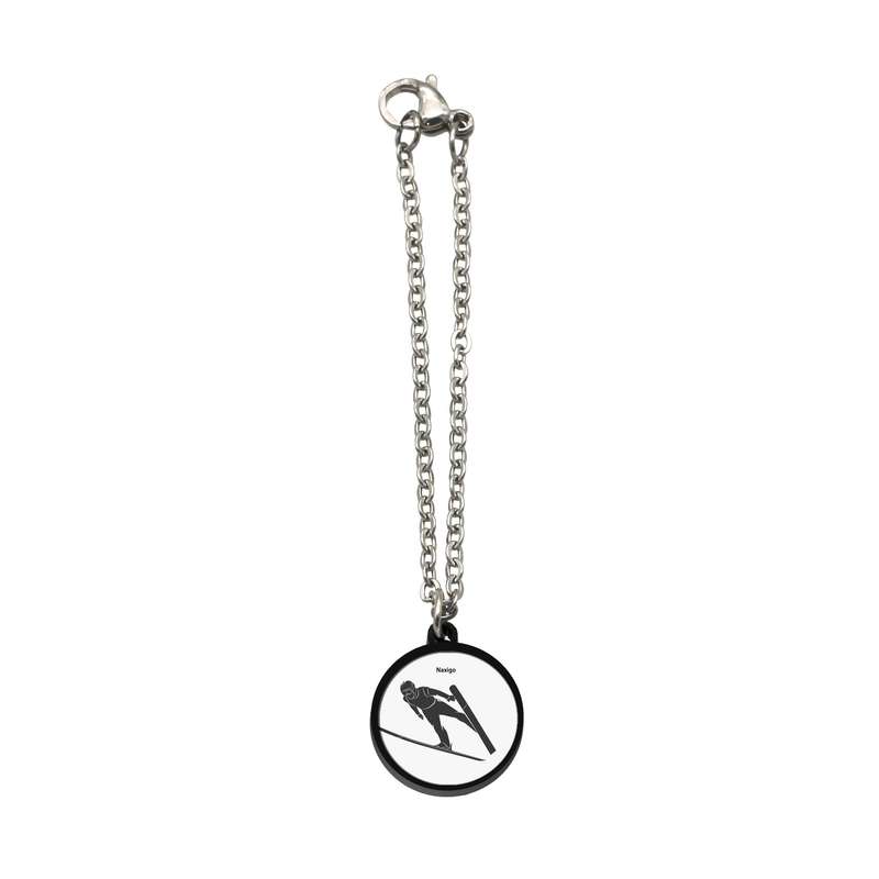 آویز ساعت زنانه ناکسیگو مدل شب تاب طرح اسکی کد AW8947 آویز ساعت زنانه ناکسیگو مدل شب تاب طرح اسکی کد AW8947