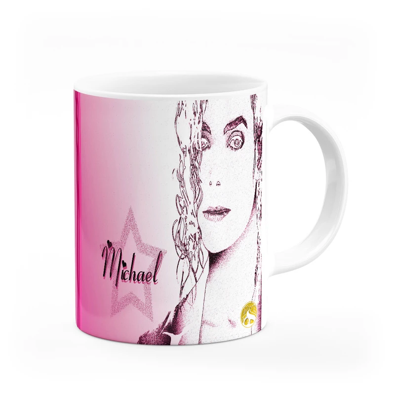 ماگ هومرو طرح مایکل جکسون مدل MG9113