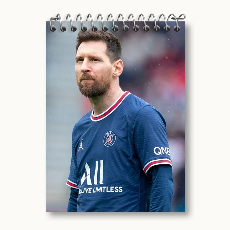 دفتر یادداشت 50 برگ خندالو مدل لیونل مسی کد 13993