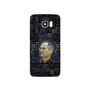 MAHOOT Collage of Steve Jobs 2 Cover Sticker for Samsung Galaxy S7 Edge