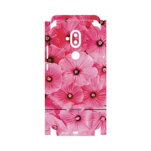 MAHOOT Pink-Flower-FullSkin Cover Sticker for Nokia 8.1