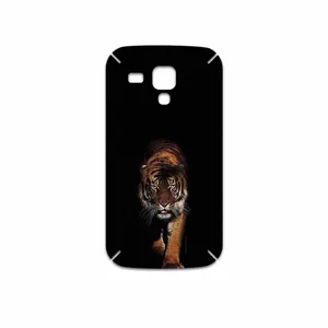 MAHOOT Wild Tiger Cover Sticker for Samsung Galaxy S Duos GT S7562