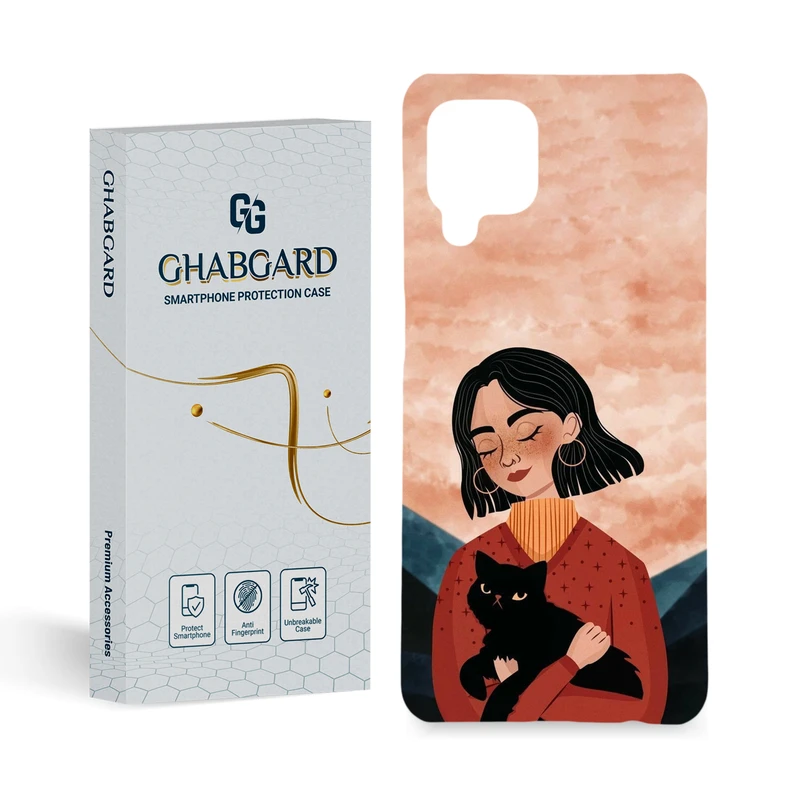 کاور قاب گارد مدل دخترانه مناسب برای گوشی موبایل سامسونگ Galaxy  M32 / F22