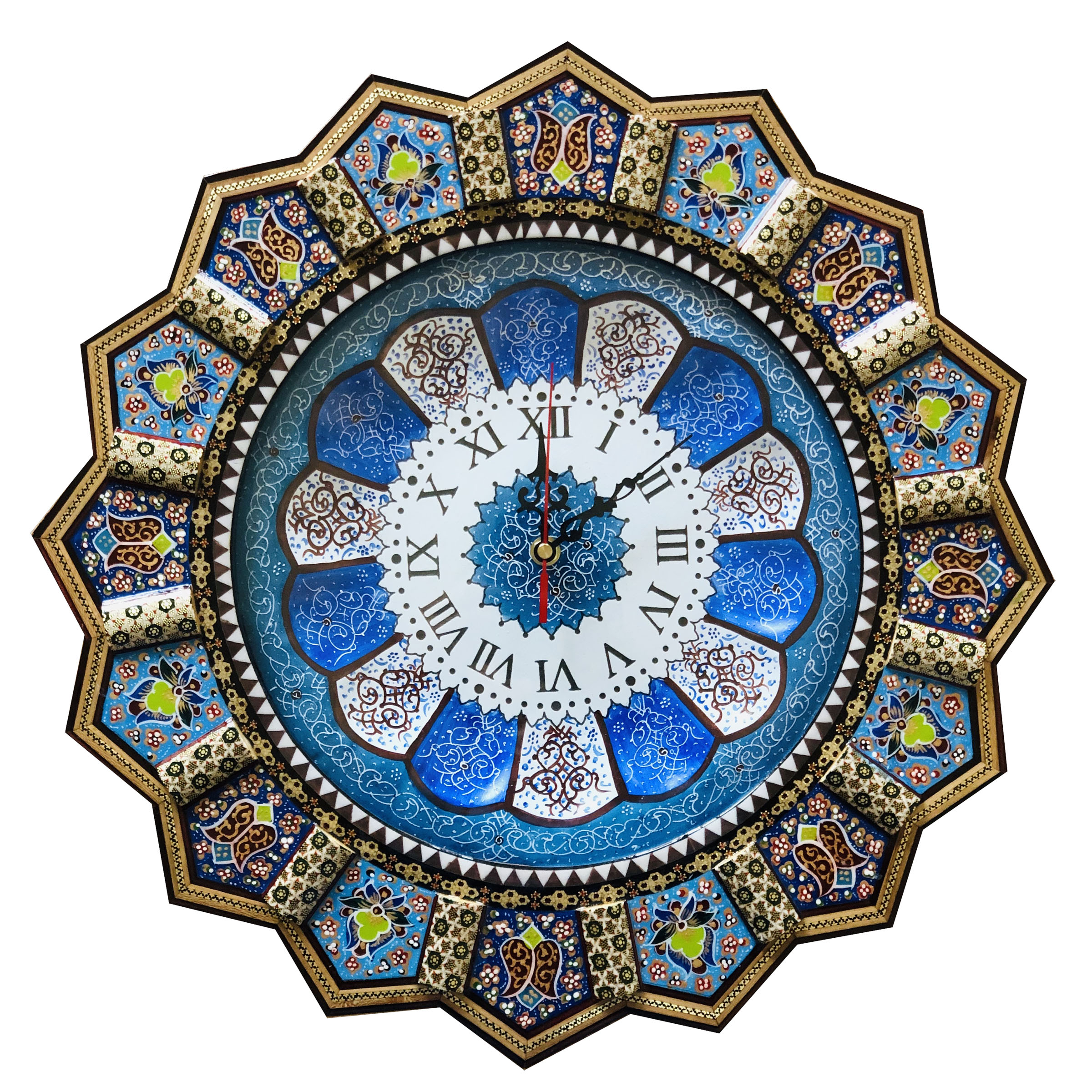 ساعت خاتم کاری مدل تذهیب کد A8001200