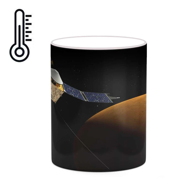 ماگ حرارتی کاکتی مدل فضا و کهکشان کد mgh20306