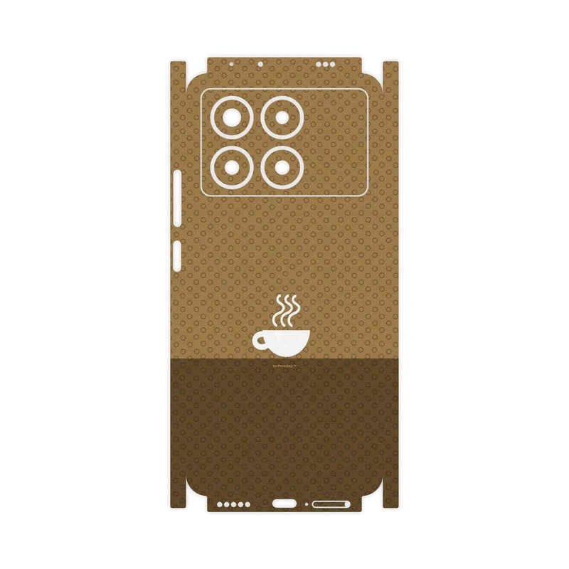 برچسب پوششی ماهوت مدل Minimal Cup of Coffee Icon-FullSkin مناسب برای گوشی موبایل شیائومی Poco X6 Pro