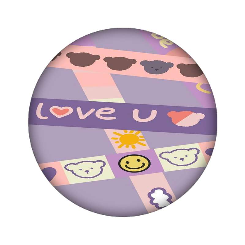 استیکر تزئینی موبایل و تبلت مدل LOVE  کد 3023