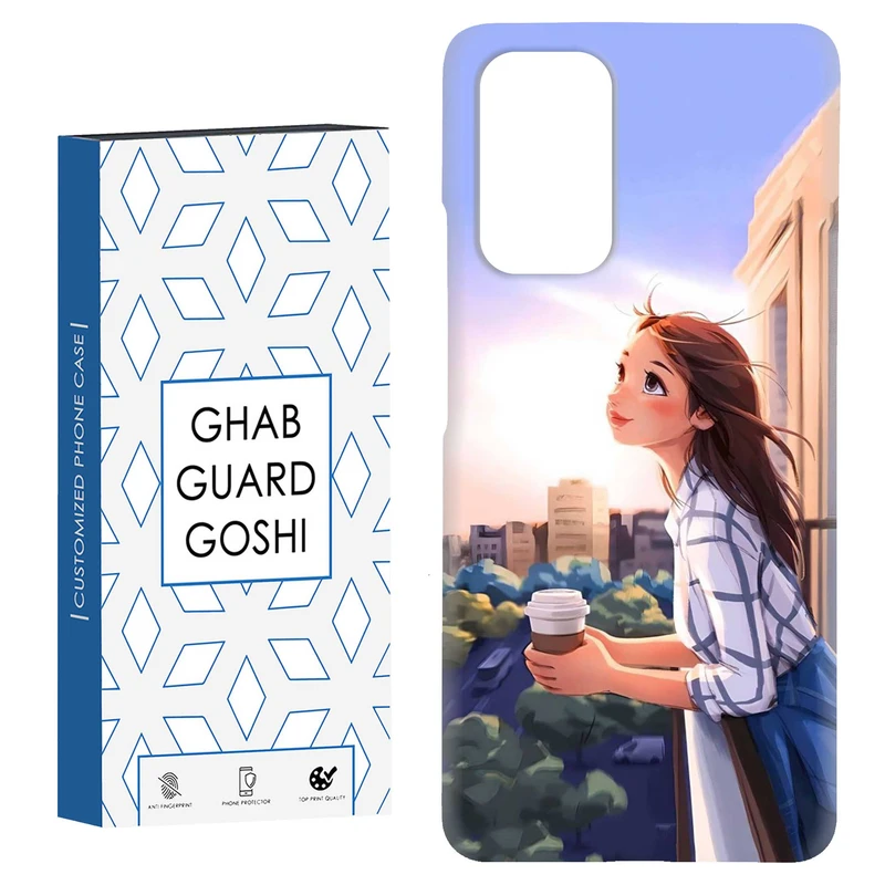 کاور قاب گارد گوشی طرح دخترانه کد Dimo-016 مناسب برای گوشی موبایل شیائومی Redmi Note 9 4G / Redmi 9T