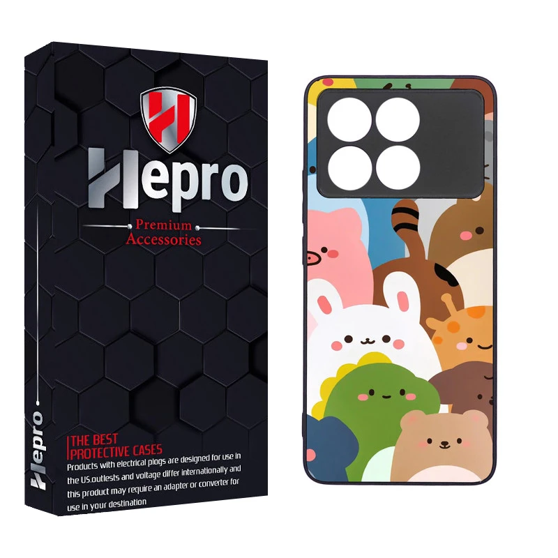 کاور هپرو طرح فانتزی مدل TPU مناسب برای گوشی موبایل شیائومی Poco X6 PRO
