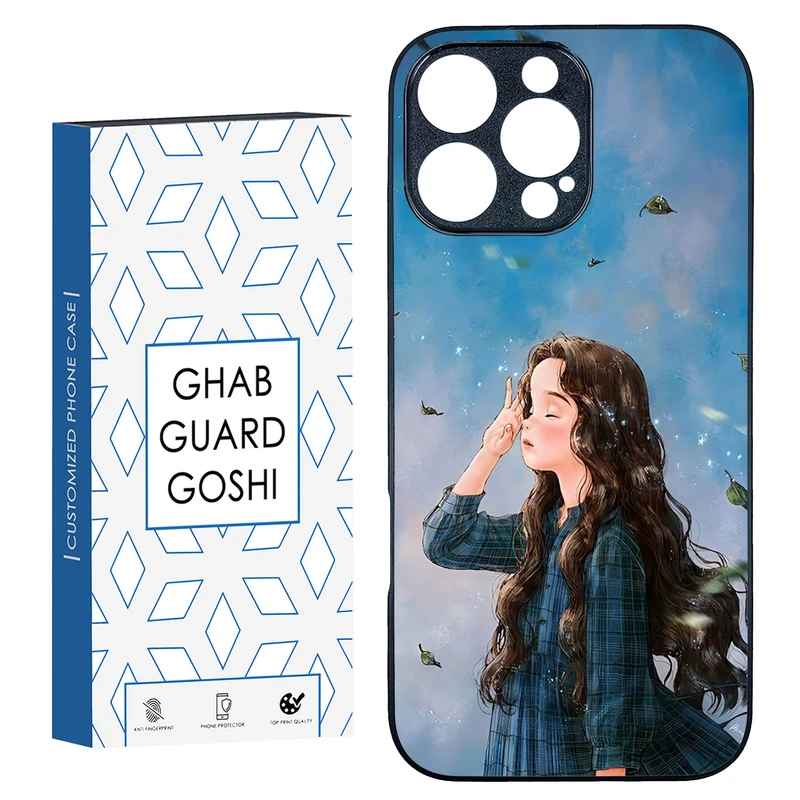 کاور قاب گارد گوشی طرح دخترانه کد TPU-037 مناسب برای گوشی موبایل اپل Iphone 16 Pro Max