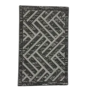 فرش ماشینی 420 شانه زمینه و حاشیه طوسی کد 9015 مجموعه 3 عددی