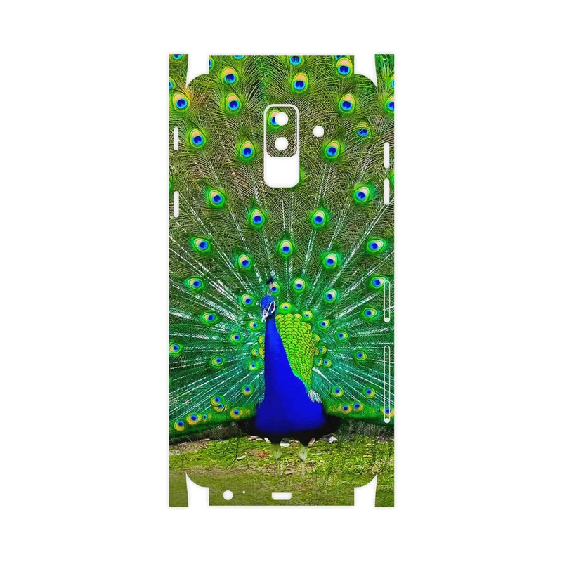 برچسب پوششی ماهوت مدل Peacock-FullSkin مناسب برای گوشی موبایل سامسونگ Galaxy A6 Plus 2018