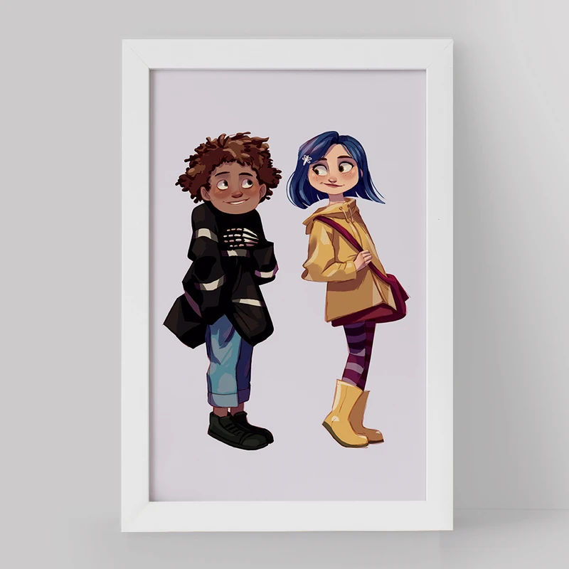 تابلو خندالو مدل کورالاین Coraline کد 20797