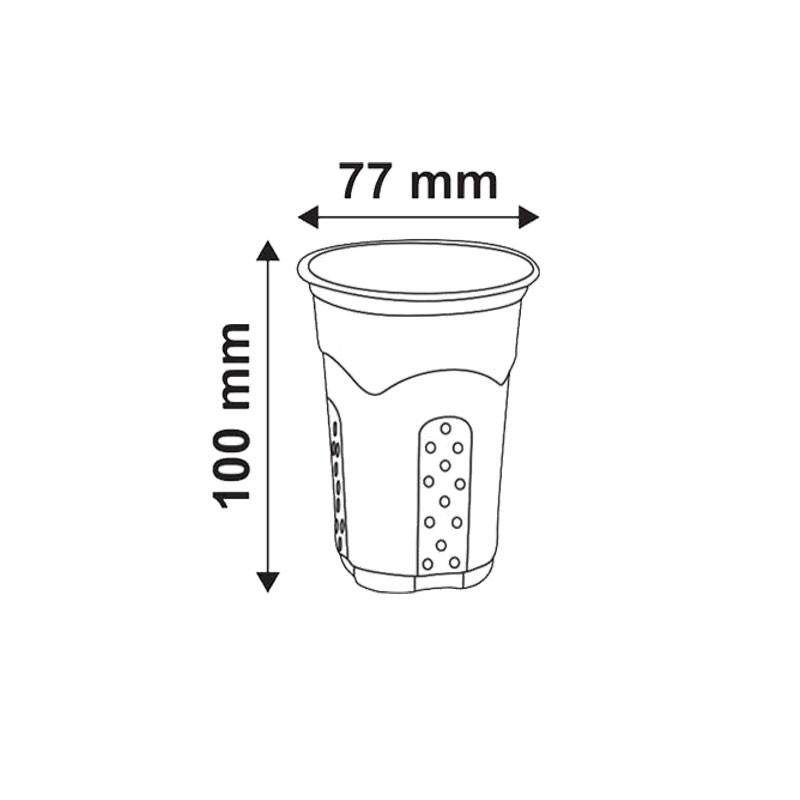 لیوان یکبار مصرف آملون مدل 250 بسته 320 عددی