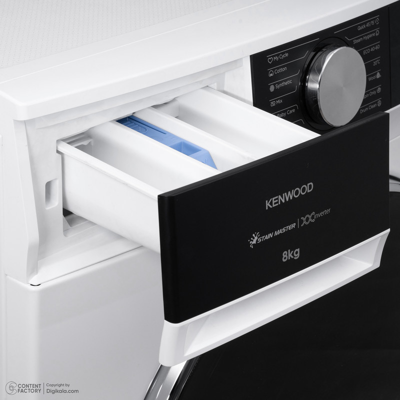 ماشین لباسشویی 8 کیلوگرم اتوماتیک کنوود مدل KWM 6841 S