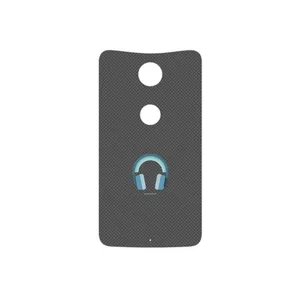 MAHOOT Minimal Headphone Icon Cover Sticker for Google Nexus 6