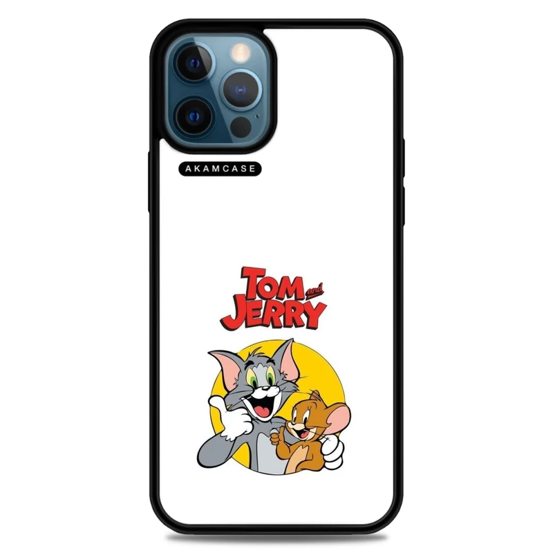 کاور آکام مدل AMC-WA12PROMAX-TOM & JERRY18 مناسب برای گوشی موبایل اپل iPhone 12 Pro Max