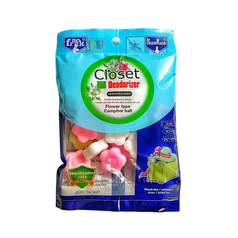 نفتالین خوشبو کننده هوا کواکوا مدل Jasmine کد 130 وزن 100 گرم