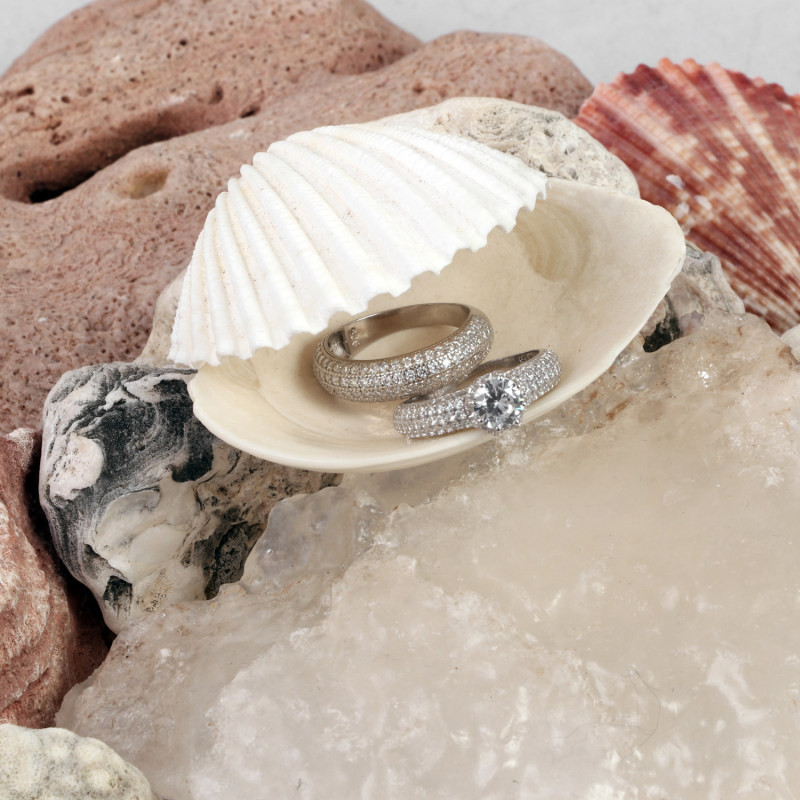 انگشتر نقره زنانه مدل حلقه وپشت حلقه AVN-R48 بسته 2 عددی انگشتر نقره زنانه مدل حلقه وپشت حلقه AVN-R48 بسته 2 عددی