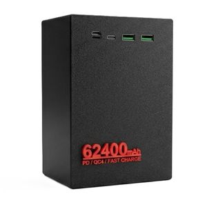پاور بانک ۳۳ وات مای پاور مدل pbx-62 ظرفیت ۶۲۴۰۰ میلی آمپر ساعت 