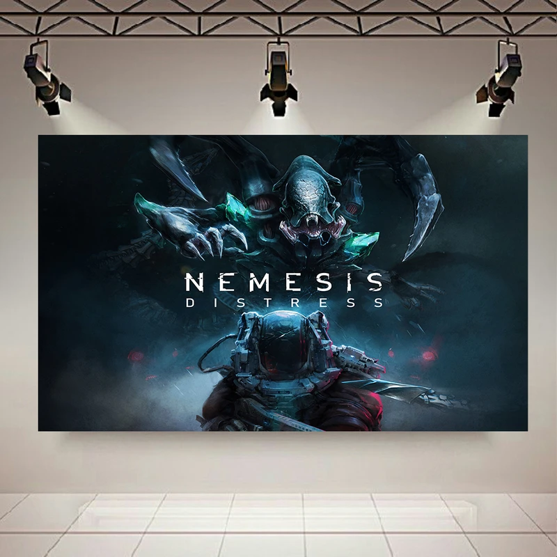 تابلو بوم طرح گیم مدل Nemesis Distress کد AR2676