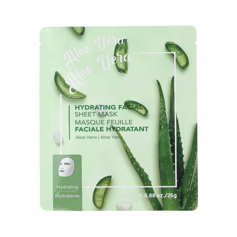 ماسک صورت مینیسو مدل Aloevera مناسب برای پوست خشک و حساس وزن 25 گرم
