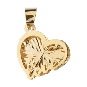 آویز گردنبند طلا 18 عیار زنانه سین سان مدل SNR137