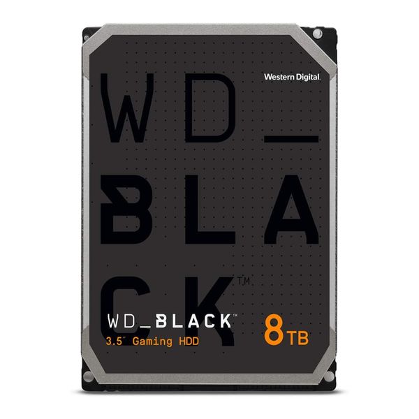  هارددیسک اینترنال وسترن دیجیتال مدل Black WD8001FZBX ظرفیت 8 ترابایت