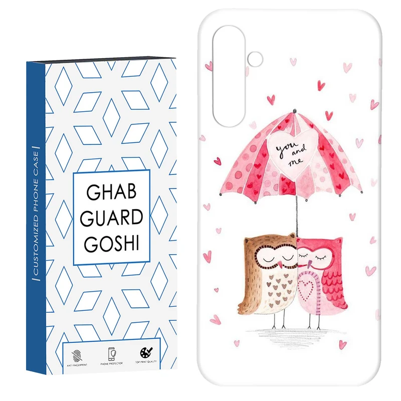 کاور قاب گارد گوشی طرح جغد کد Dimo-758 مناسب برای گوشی موبایل سامسونگ Galaxy S23 Fe