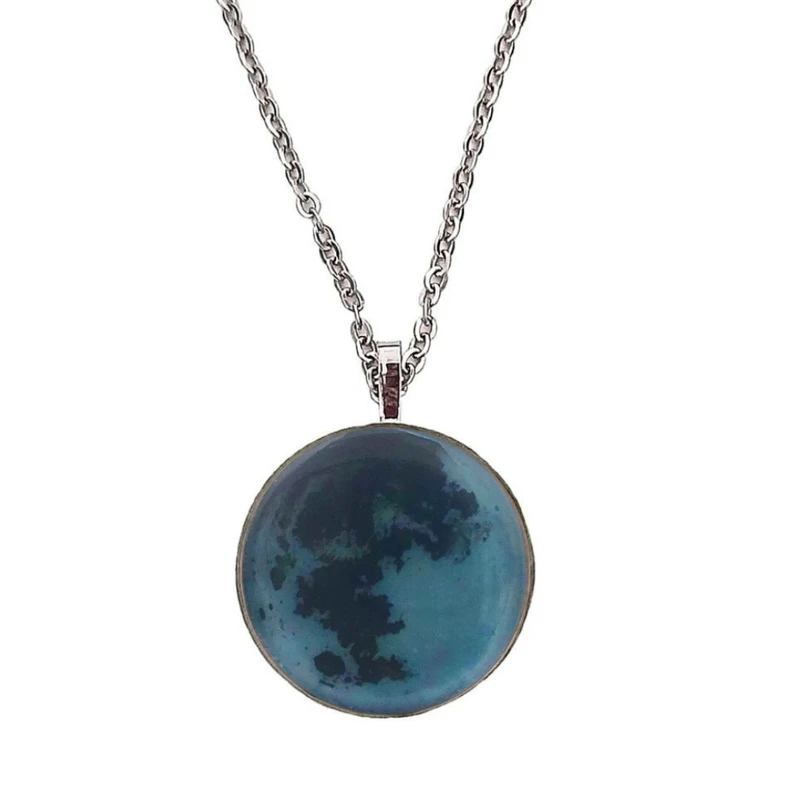 آویز خودرو مدل شبتاب طرح ماه جدید کد 01