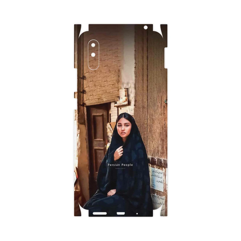 برچسب پوششی ماهوت مدل Portrait of an Iranian Woman-FullSkin مناسب برای گوشی موبایل شیائومی Redmi 9i Sport
