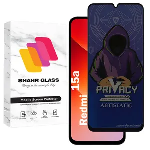 Shahr Glass PRMS Privacy Screen Protector For Xiaomi Redmi 15a