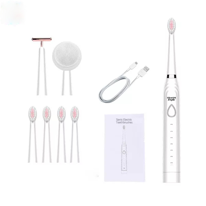 مسواک برقی گلویش استایل مدل ماساژور صورت کد TL-F23