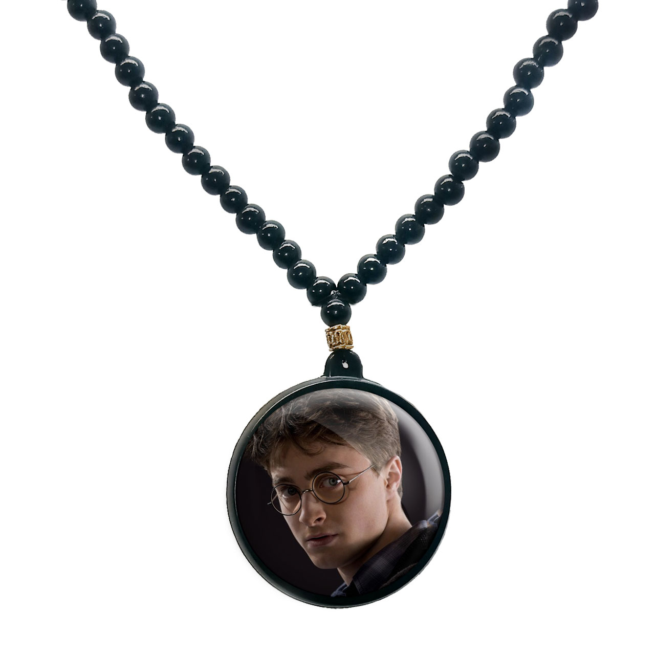 گردنبند پرمانه طرح Harry Potter کد pmd.23998 مدل دو طرفه