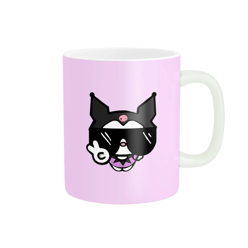 ماگ پادآفرین مدل کارتون کرومی و مای ملودی Kuromi کد PM3198