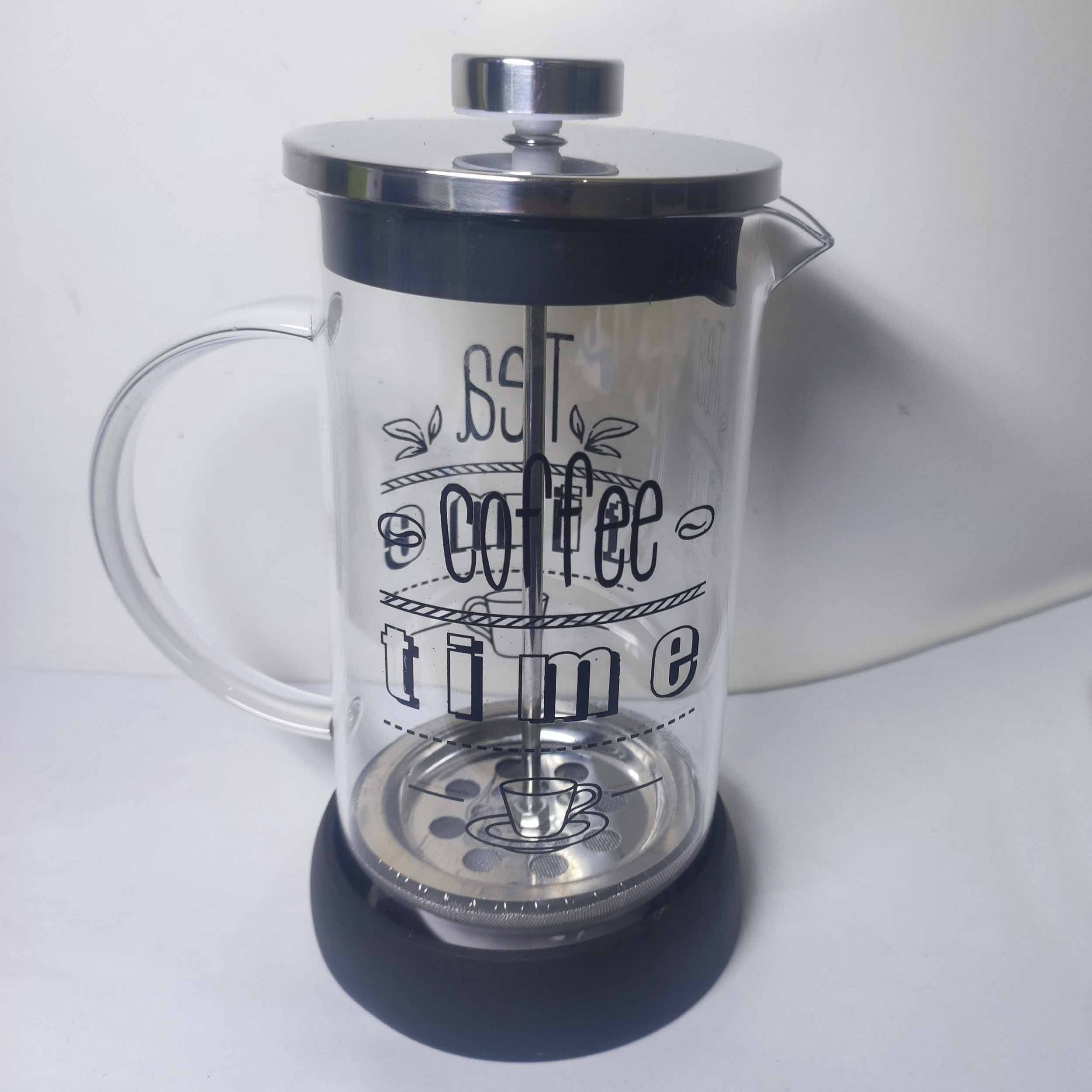 فرنچ پرس یی تیان مدل coffee time کد 600ml