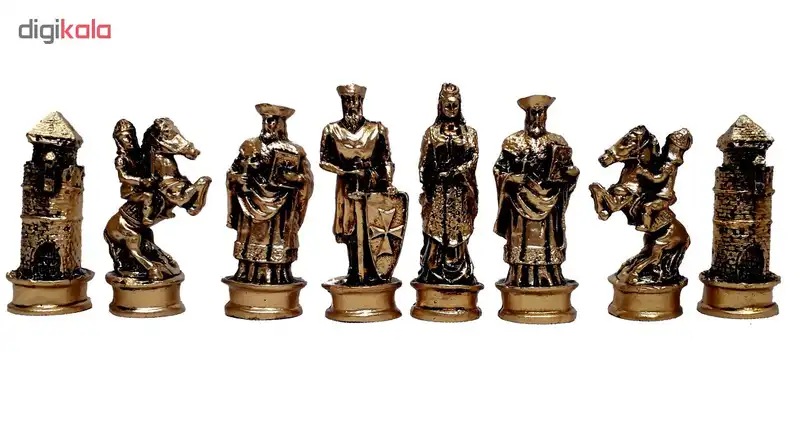 مهره شطرنج رخ مدل B5 مجموعه 32 عددی