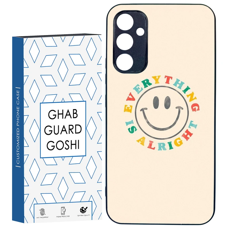 کاور قاب گارد گوشی طرح خوشحال کد TPU-247 مناسب برای گوشی موبایل سامسونگ Galaxy A34