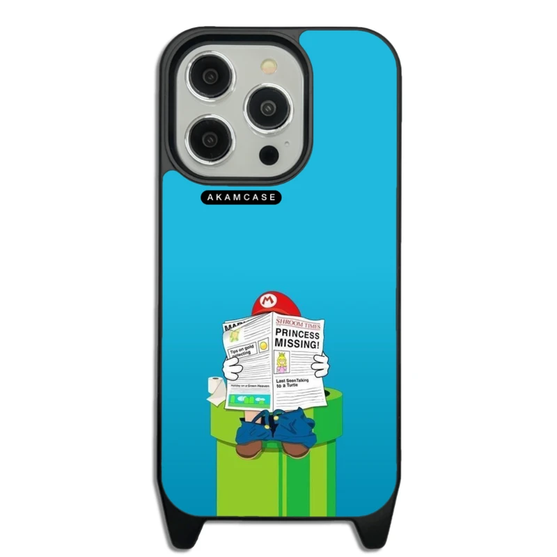 کاور آکام مدل AMCWLA14PRO-SUPER MARIO10 مناسب برای گوشی موبایل اپل iPhone 14 Pro