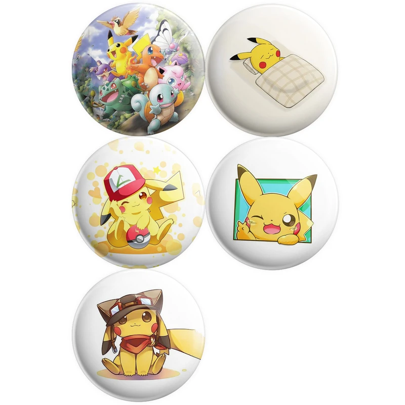 پیکسل پرمانه طرح pokemon کد pmg5.8985 مجموعه 5 عددی