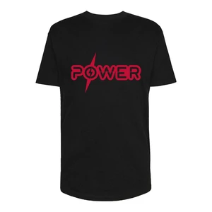 تی شرت لانگ مردانه مدل POWER کد Sh179 رنگ مشکی